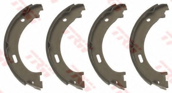 Set saboti frana, frana de mana JEEP GRAND CHEROKEE II (WJ, WG) (1998 - 2005) TRW GS8795