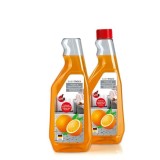 Cumpara ieftin Set 2 Sticle Solutie Curatare Tapiterie Covoare Easymaxx, 2x750ml, Parfum Portocale, Curata Poliester, Nailon, Bumbac, Fabricat in Germania