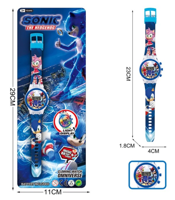 Ceas cu Afișaj Luminos Sonic