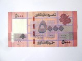 Liban 5000 Livres 2014 in stare foarte buna,bancnota din imagini