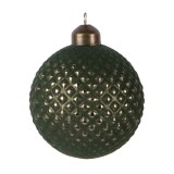 Cumpara ieftin Set 6 globuri brad Craciun sticla verde &Oslash; 8x9 cm