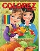 Mihaita si Oana. Colorez legume foto