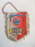 * Fanion fotbal FC Bayern-Munchen Europacup Weltpokal-Meister 1976
