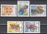 Republica Somalia 1997 - Mașini de epocă, Serie scurtă, RARA, Stampilat