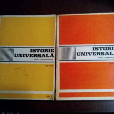 ISTORIA UNIVERSALA Epoca Contemporana - 2 Vol. - C. Buse, A. Vianu -