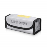 Husa de protectie pentru baterii 7.3&quot; x 3&quot; x 2.4&quot; LiPo Battery, Kwmobile, Gri/Negru, PVC, 56193.35