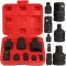 Set adaptoare pentru chei de impact 8 elemente B-11760