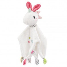 Jucarie doudou plus Fehn, model unicorn, 33 cm, 0 luni+