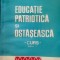 Educație patriotică și ostășească (curs) Anul I