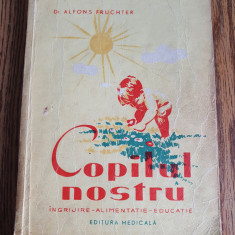 Copilul nostru. Ingrijire, alimentație, educație - Alfons Fruchter