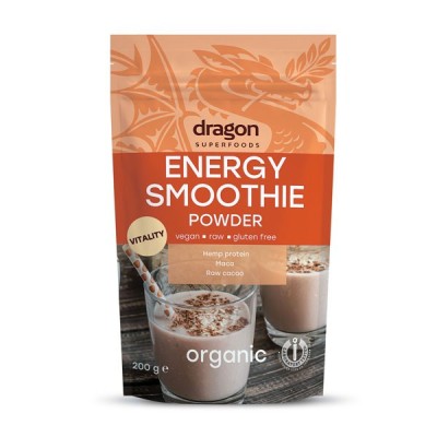 Energy smoothie pulbere raw eco 200g DS foto