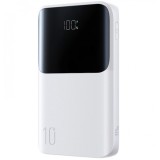 Baterie Externa Joyroom JR-QP191, 10000mAh, 22.5W, QC + PD, 1 x USB-A - 2 x USB-C, Alba