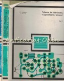Scheme TV, Magnetofoane, Pick-up I, II - M. Silisteanu, I. Presura - Electrotehnica, 1976, 2 Vol.