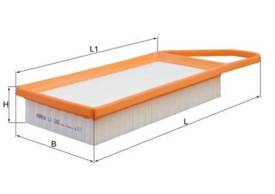 MAHLE LX 1282 Filtru aer foto