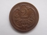 2 HELLER 1896 IMPERIUL AUSTRO-UNGAR, Europa