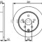 Disc frana TOYOTA RAV 4 IV (WWA4, AVA4, ZSA4, ALA4) (2012 - 2016) BOSCH 0 986 479 419