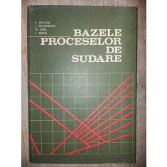 Bazele proceselor de sudare V. Miclosi L. Scorobetiu M. Jora L. Milos