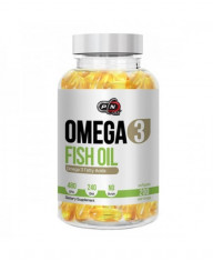 Pure Nutrition USA Omega 3, 1200mg, 200 capsule, Ulei de peste 480 EPA / 240 DHA foto