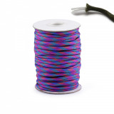 Snur Cordelina Paracord (7x3 fire) 25mx4mm Rezistenta Albastru Parizian 3762