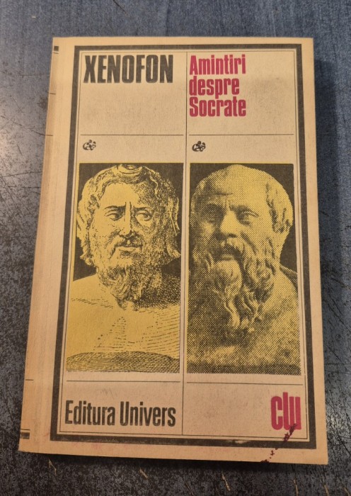 Amintiri despre Socrate Xenofon