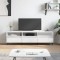 vidaXL Comodă TV, alb, 150x30x44,5 cm, lemn prelucrat 831292