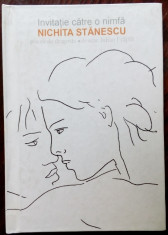 NICHITA STANESCU: INVITATIE CATRE O NIMFA (POEZII DE DRAGOSTE/DESENE I. FRATILA)