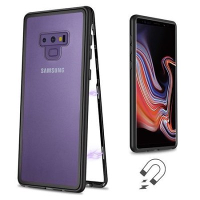 Husa Samsung Galaxy Note 9 Magnetica,spate din sticla securizata+folie privacy foto