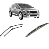 Cumpara ieftin Set 3 stergatoare VOLVO XC60 I SUV (156) 2008-2017, pentru parbriz si luneta, Bosch Twin-Aerotwin