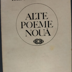 MIRCEA IVANESCU - ALTE POEME NOUA (VERSURI, editia princeps - 1986)