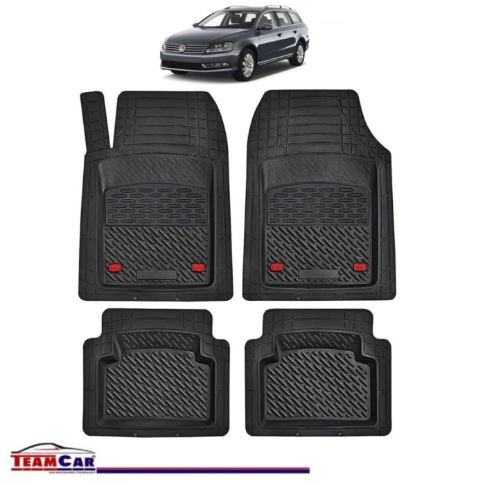 Covorase Auto TeamCar&reg; Tip Tavita Compatibile Volkswagen Passat B7 Variant, Break (2010&ndash;2014)