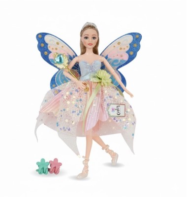 Papusa spiridus cu aripi Emily Butterfly foto