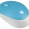 Mouse wireless NATEC alb-albastru optic 4 butoane 10m Bluetooth 5.1