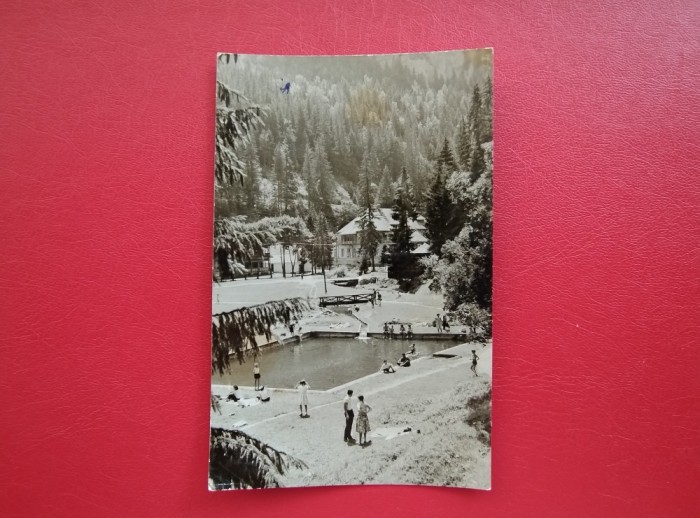 CARTE POSTALA - RPR - LACUL ROSU - STRANDUL