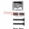 Set bucsi de ghidaj, etrier frana PEUGEOT 407 SW (6E) (2004 - 2016) METZGER 113-1347X