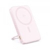 Baterie Externa Wireless Baseus PicoGo, 5000mAh, 20W, PD + FQI, 1 x QI - 1 x USB-C, Roz P10076800413-00
