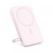 Baterie Externa Wireless Baseus PicoGo, 5000mAh, 20W, PD + FQI, 1 x QI - 1 x USB-C, Roz P10076800413-00