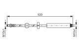 BOSCH 1 987 481 436 Furtun frana