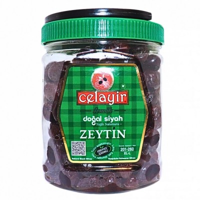 Masline Negre Deshidratate in ulei Celayir 201-260 XL-L 750g MGR27954 foto