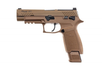 Replica pistol ProForce P320 M17 Metal gas GBB SIG Sauer TAN foto