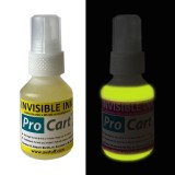 Cerneala UV invizibila Yellow pentru securizare si marcaje, universala, flacon 50 ml