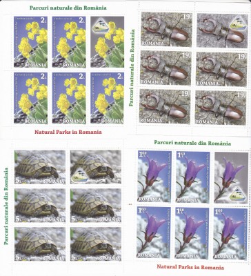 PARCURI NATURALE DIN ROMANIA,MINICOLI,2018,Lp.2207d,MNH,ROMANIA. foto