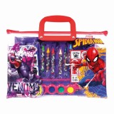 Set de pictura geanta transparenta spider man evergreen