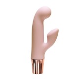 Vibratoare iepuras - Crushious Iepurasul Moale Mini Vibrator Iepuras Roz Alegerea Perfecta pentru Prima Jucarie