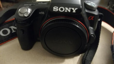 Sony Alpha SLT-A55 16.2MP Digital SLR Camera - Black foto