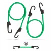 Set de cordeline de fixare profesionale - Verde - 90 cm x 8 mm - 2 buc. / pachet, Carguard