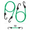 Set de cordeline de fixare profesionale - Verde - 90 cm x 8 mm - 2 buc. / pachet Best CarHome, MNC