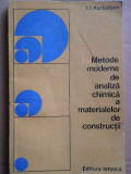 Metode Moderne De Analiza Chimica A Materialelor De Construct - I.i. Kurbatova ,273524