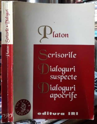 Platon-Scrisorile-Dialoguri suspecte-Dialoguri aprocrife foto