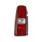 Lampa stop Suzuki Jimny (Fj) 09.1998-12.2018; stanga, ECE, fara cablaj, alba cu rosu, bec W21W, proiector de ceata incorporat, 3627581A00, 36275-81A3