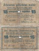 1915, 15 Kapeikas (LAT-20) - Mitau/Jelgava (Letonia)
